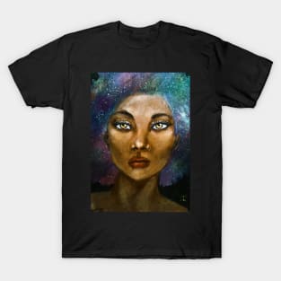 Aurelia (galaxy portrait) T-Shirt